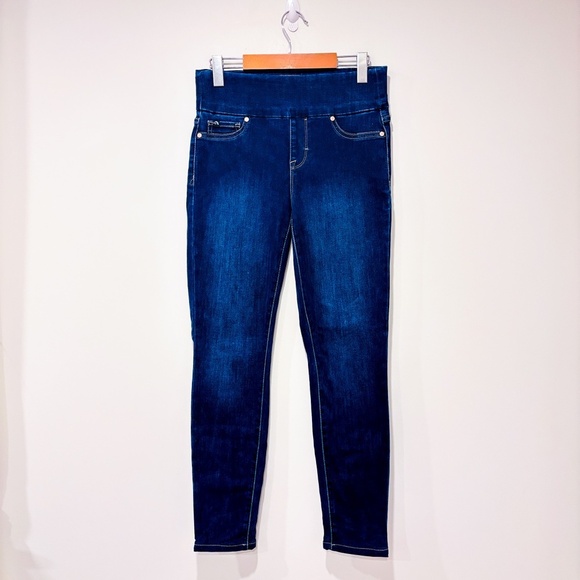 JORDACHE Blue skinny pull on jeggings - Picture 5 of 8